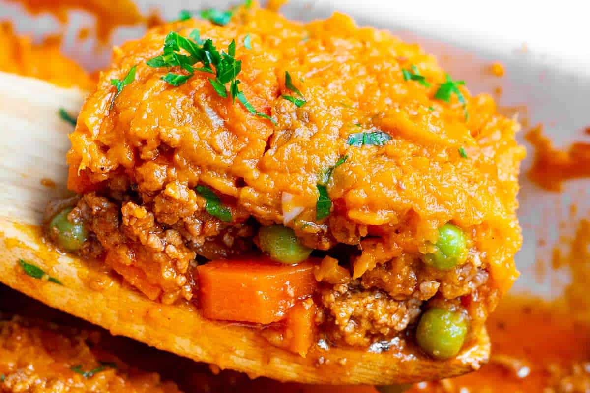 Sweet Potato Shepherd'S Pie (Healthy & Easy!). 