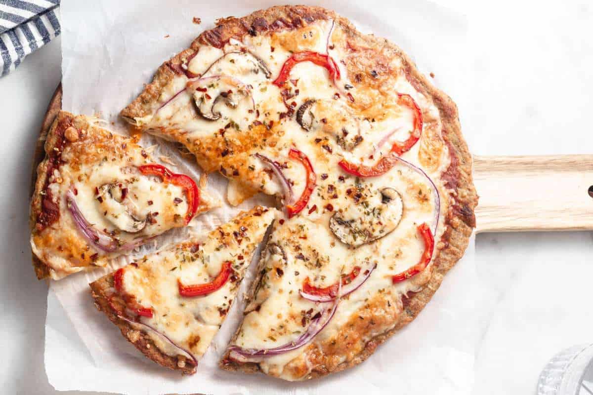 The Best Keto Chicken Crust Pizza Recipe. 