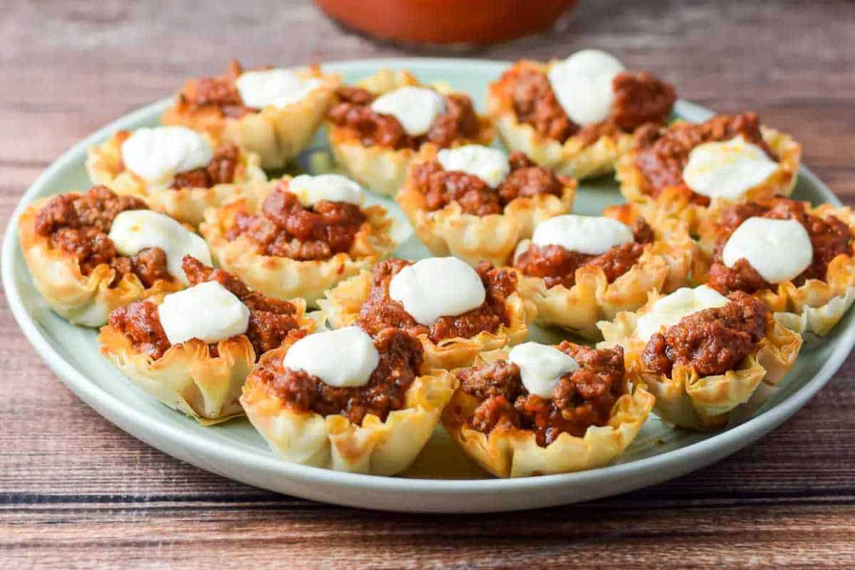 Saucy Beef Appetizer. 