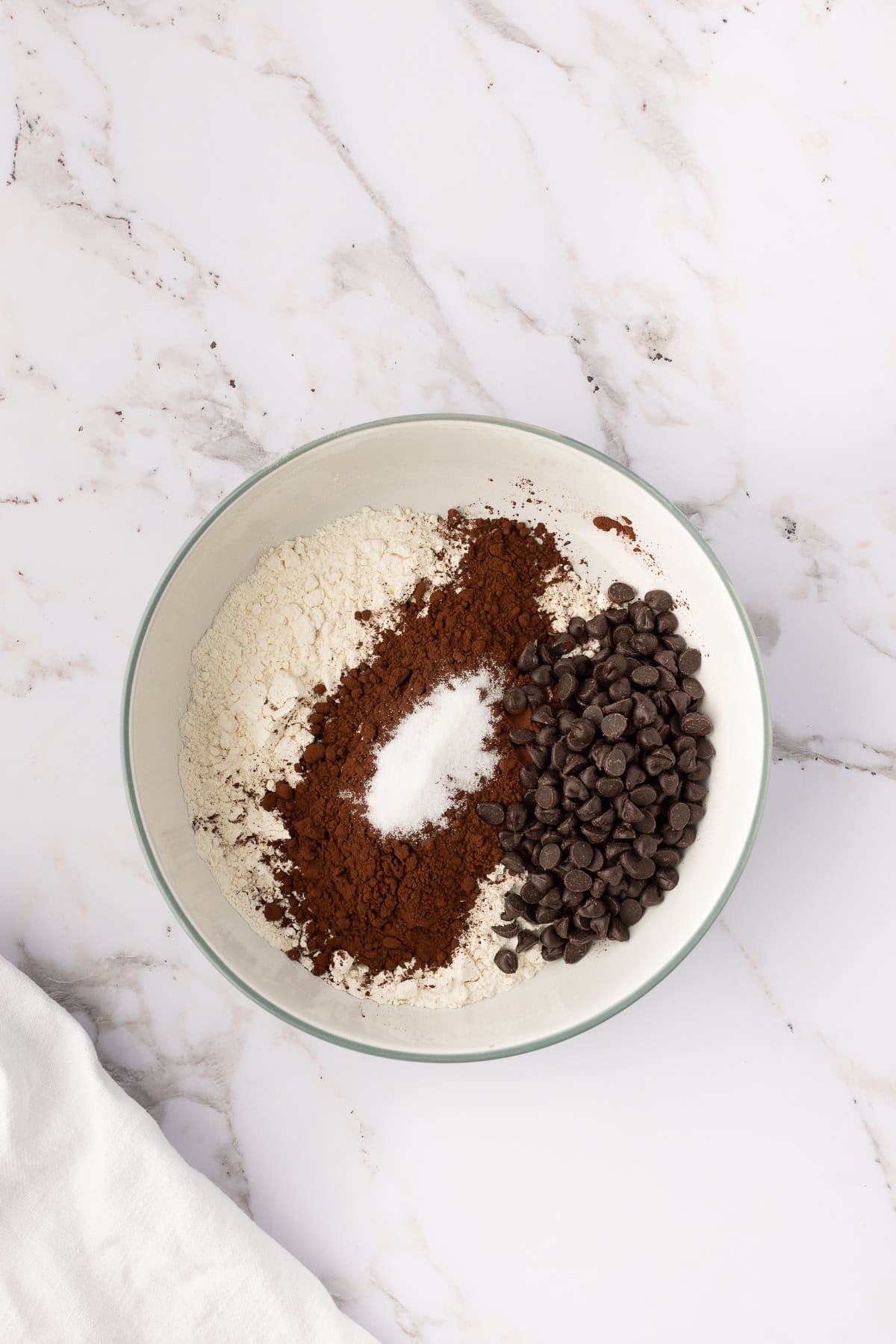 dry ingredients in bowl
