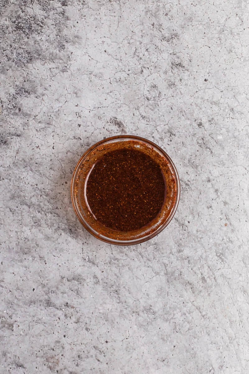 sauce for chicken in a bowl
