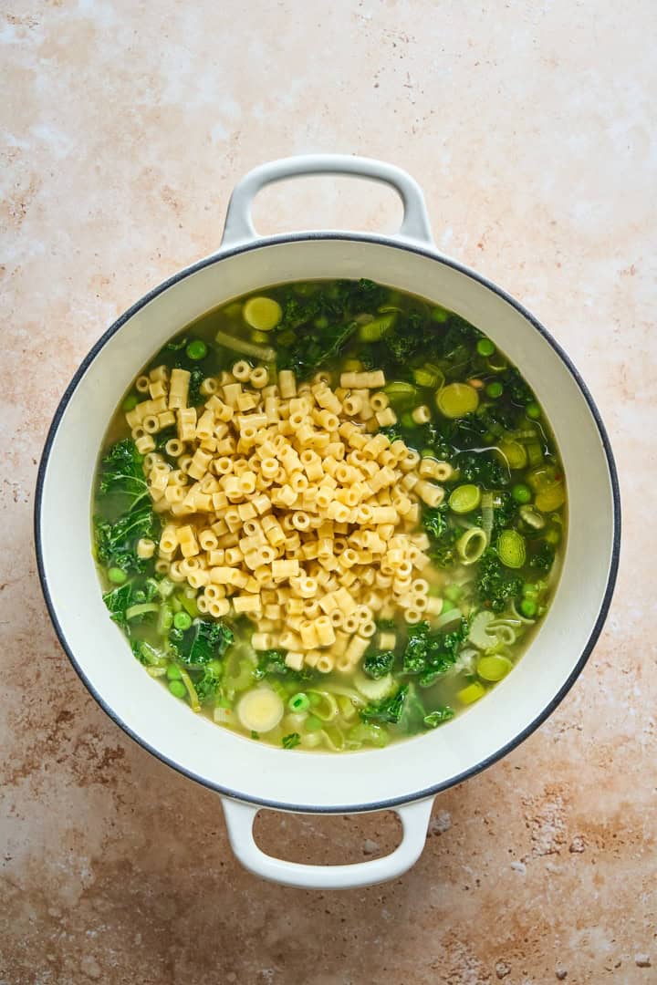 Spring Minestra Spring Minestrone Verde - Seasonal Cravings