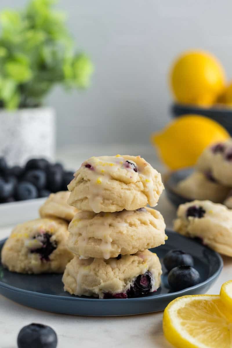 lemon blueberry cookies