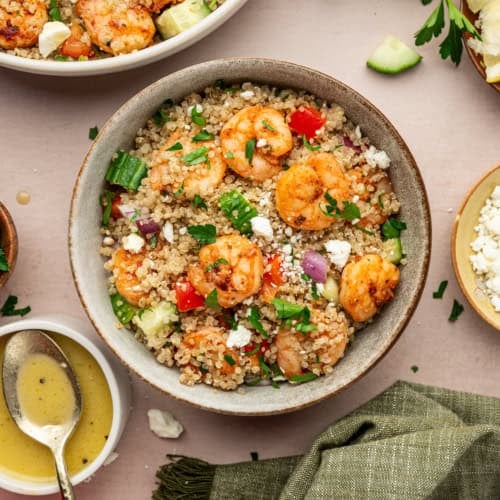 Shrimp and Quinoa Bowl
