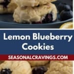 lemon blueberry cookies