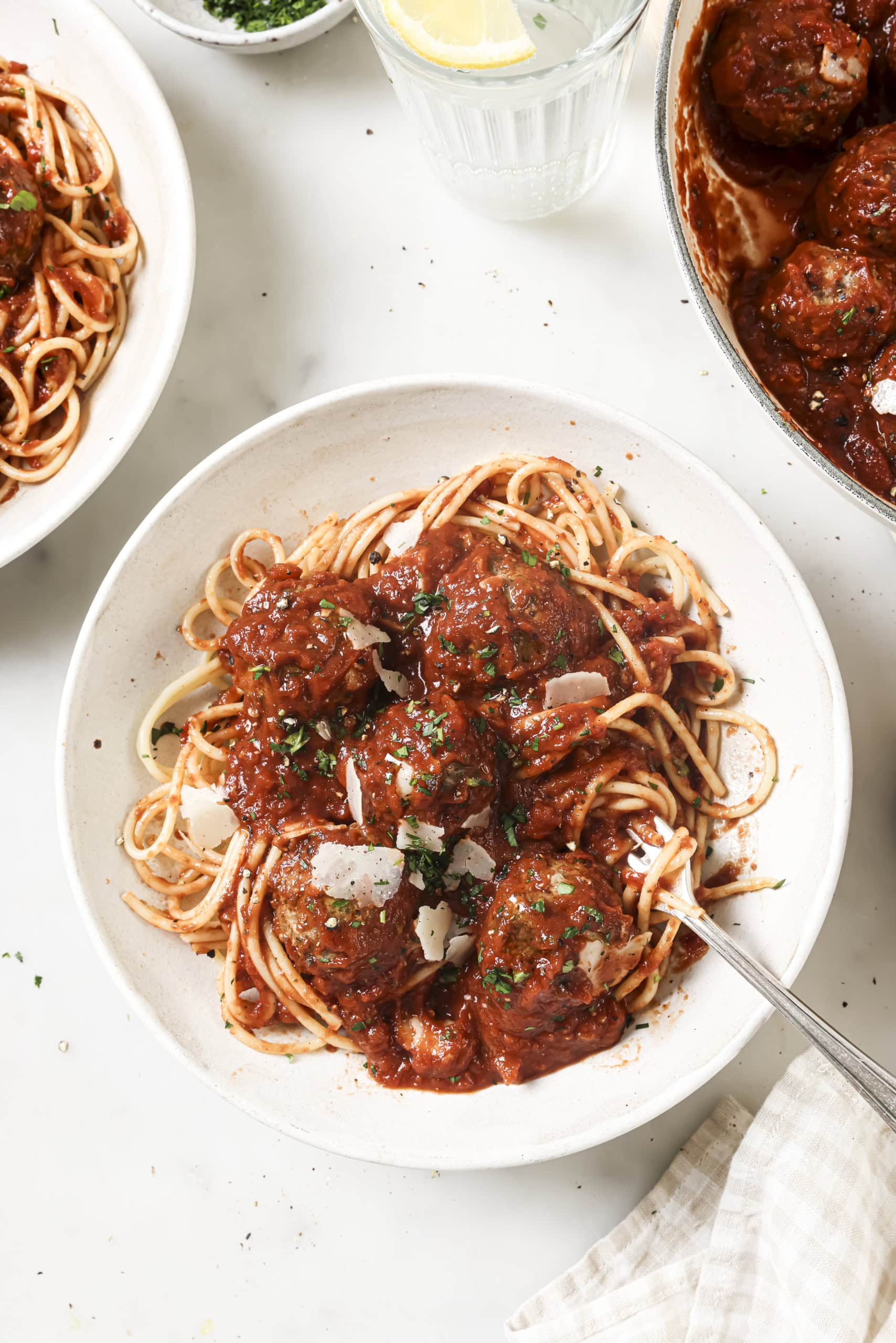 meatballs with spaghetti