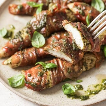 Pesto -Hühnerspanner