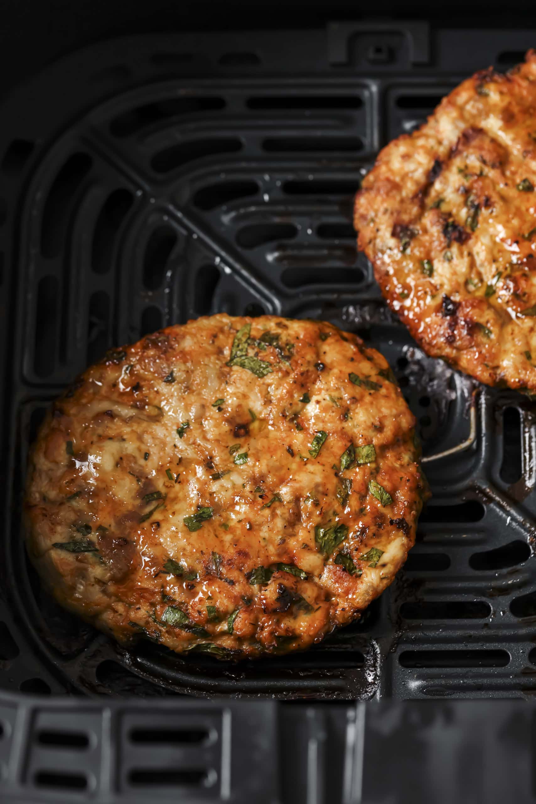 chicken burger in air fryer 