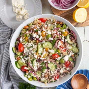 greek orzo pasta salad
