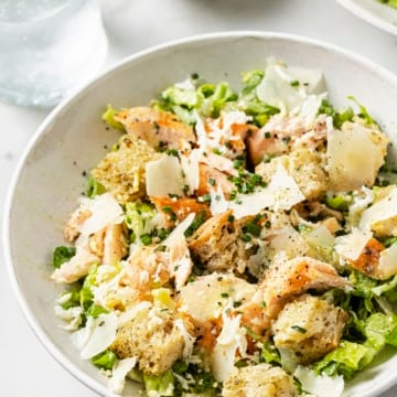 salmon caesar salad