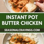 instant pot butter chicken