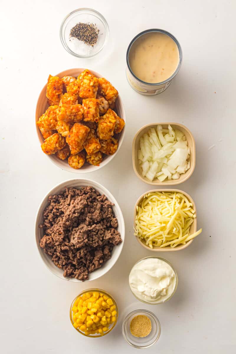 ingredients for slow cooker cowboy casserole