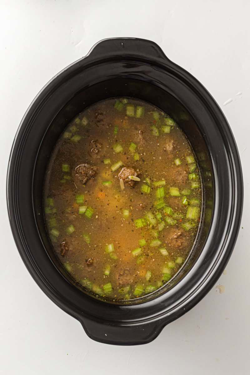 dry orzo in slow cooker 
