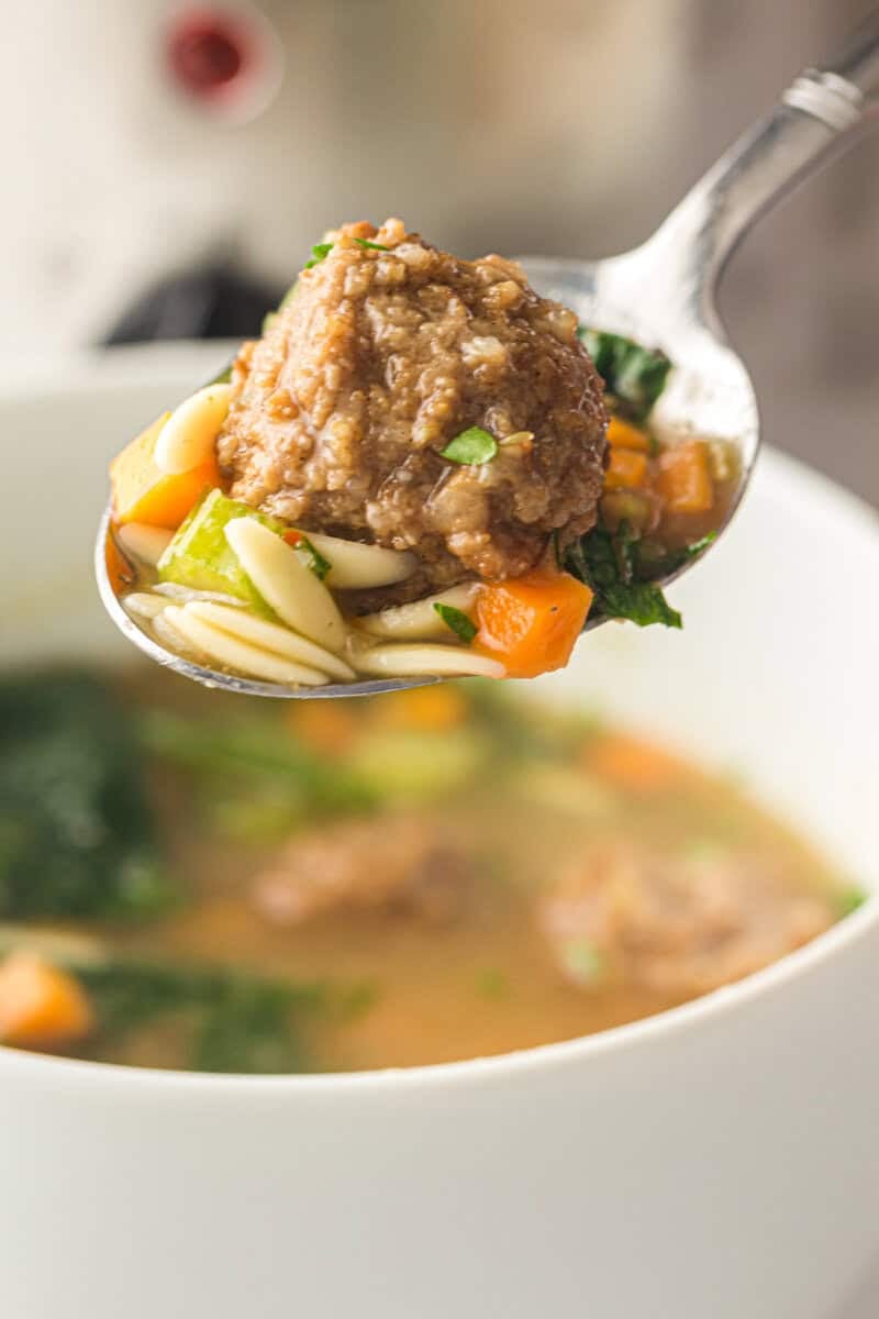 spoonful of slow cooker soup