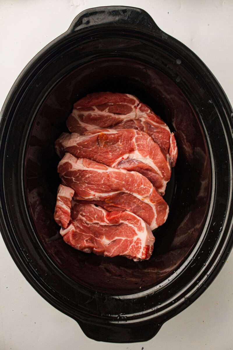 pork in crock pot