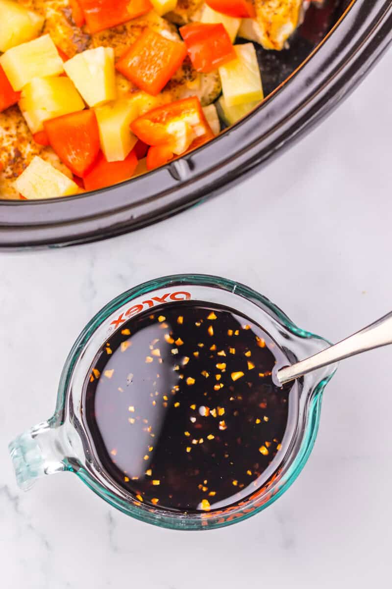 sweet chili sauce for the chicken