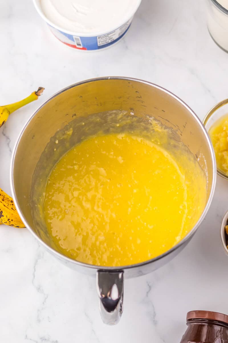 jello in a pot for poke cake