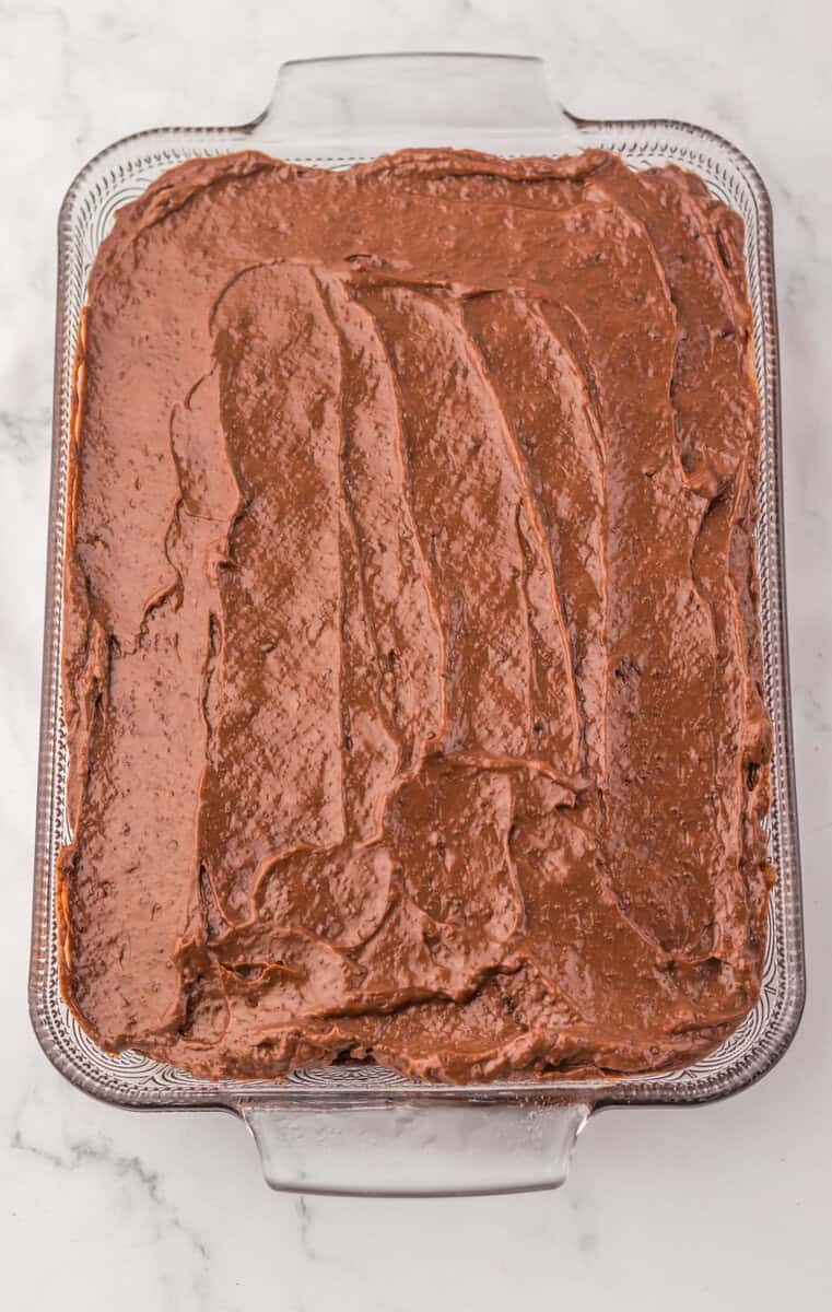 chocolate cake with frosting