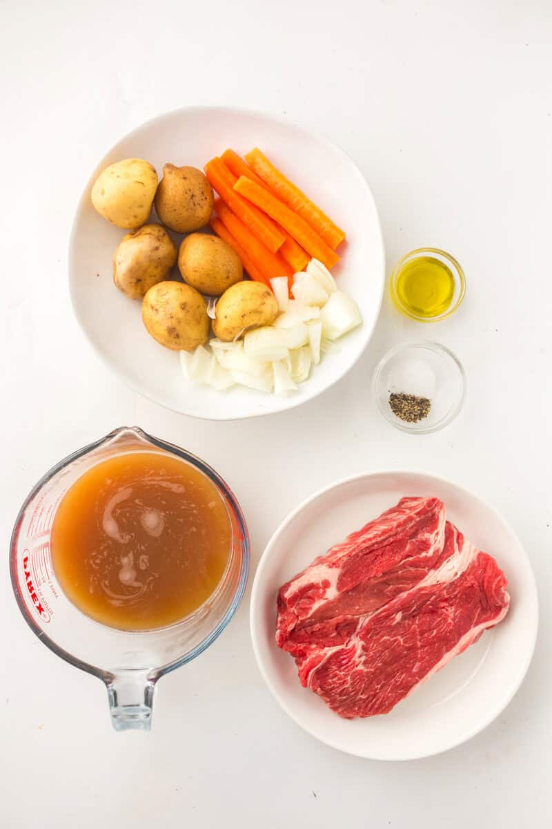 Easy Pot Roast ingredients