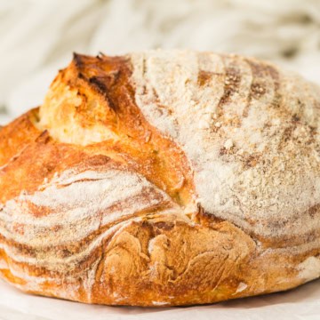 cooked sourdough bread