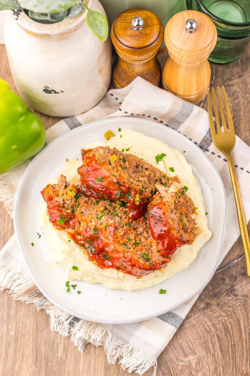 meatloaf with ketchup