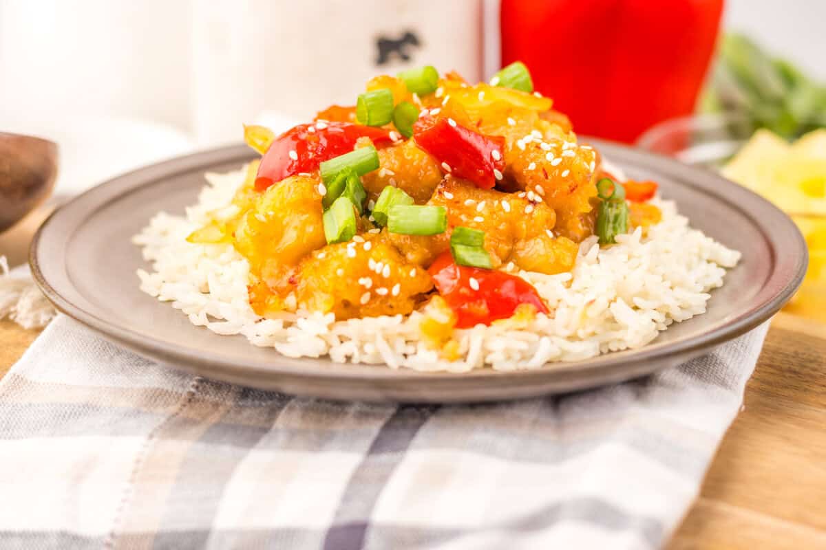 Easy Panda Express SweetFire Chicken (Slow Cooker Copycat)